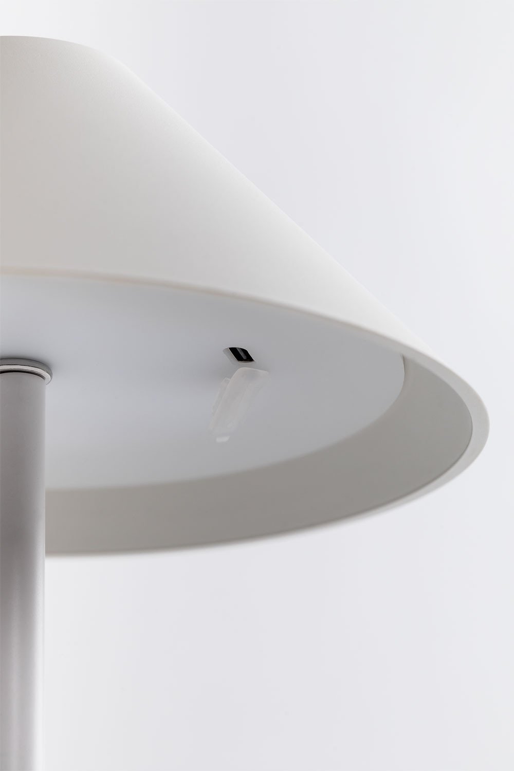 Lámpara de mesa LED inalámbrica Nebida Blanco -  SKLUM