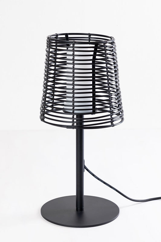 Lámpara de Mesa para Exterior Bissel Negro -  SKLUM