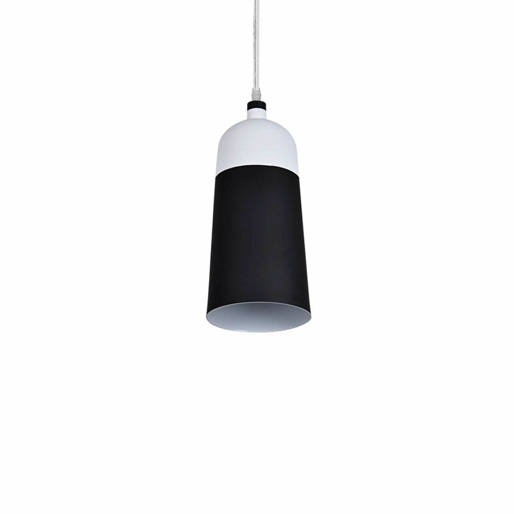 Lámpara De Techo Aimar Negro/blanco 14 Cm