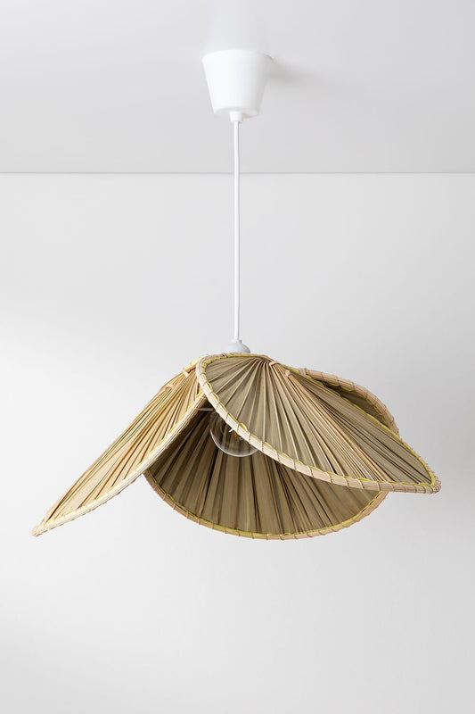 Lámpara de Techo en Bambú de Exterior (Ø53 cm) Kilda Natural -  SKLUM