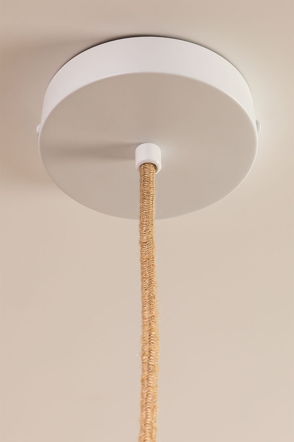 Lámpara de Techo para Exterior en Papel Trenzado Bergges - SKLUM
