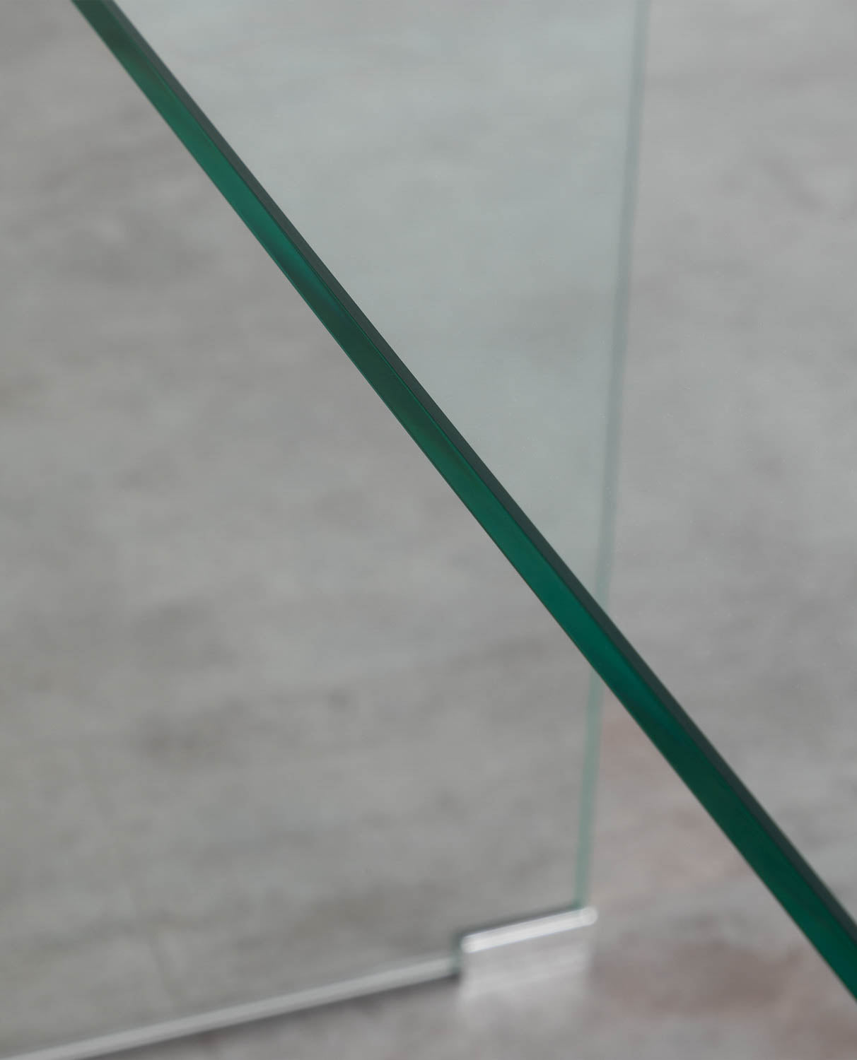 Consola de Cristal Templado (120x40 cm) Gress Cristal transparente - The Masie