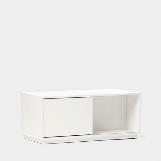 Mesa de centro en madera color blanco Oslo -  Klast