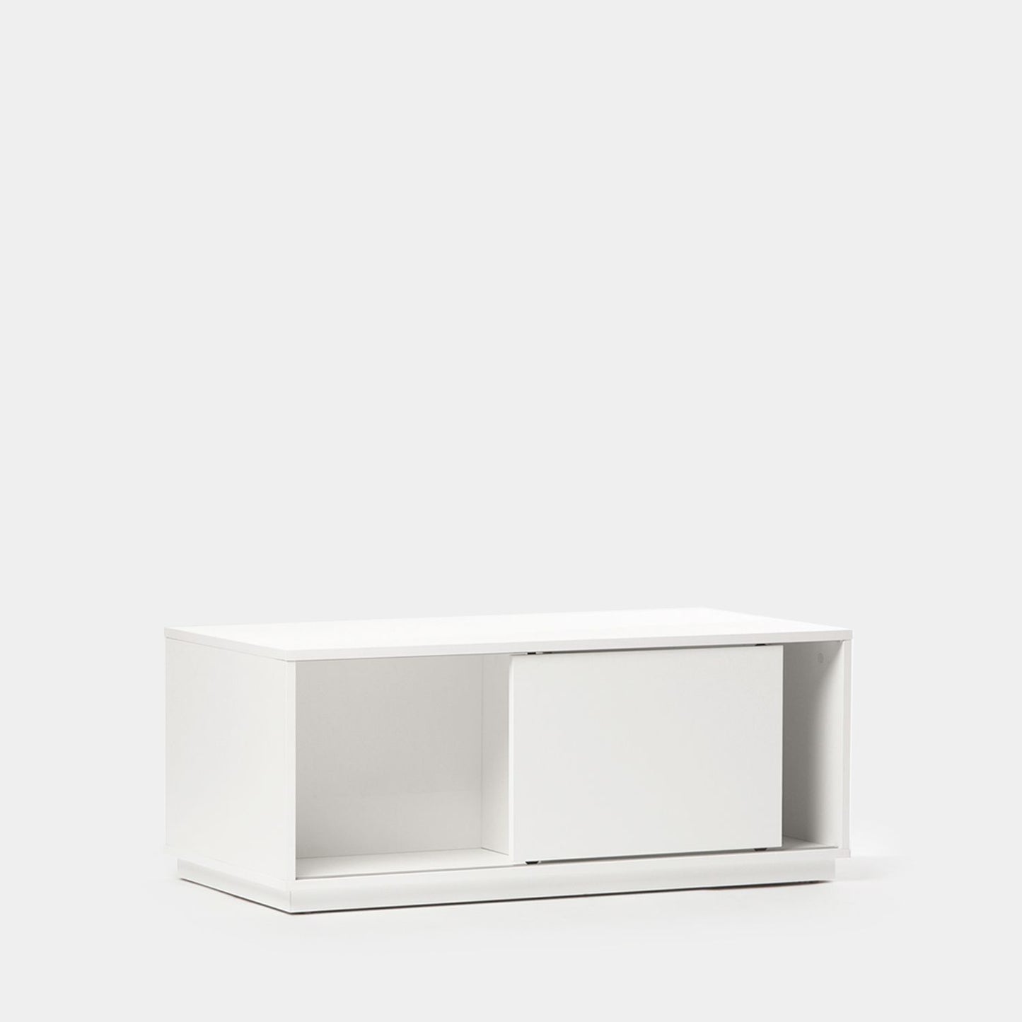 Mesa de centro en madera color blanco Oslo -  Klast