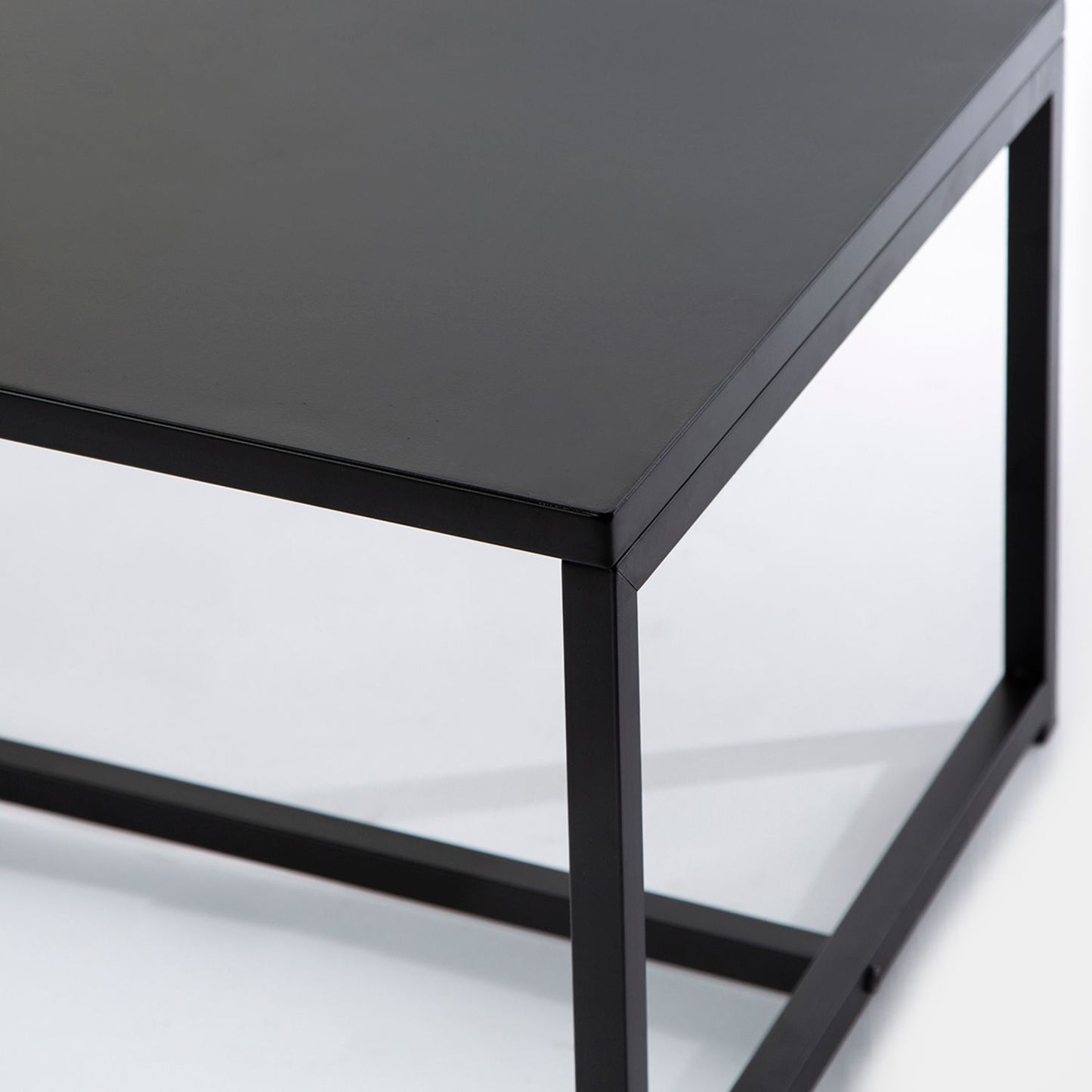 Mesa de centro en metal negro Madi -  Klast