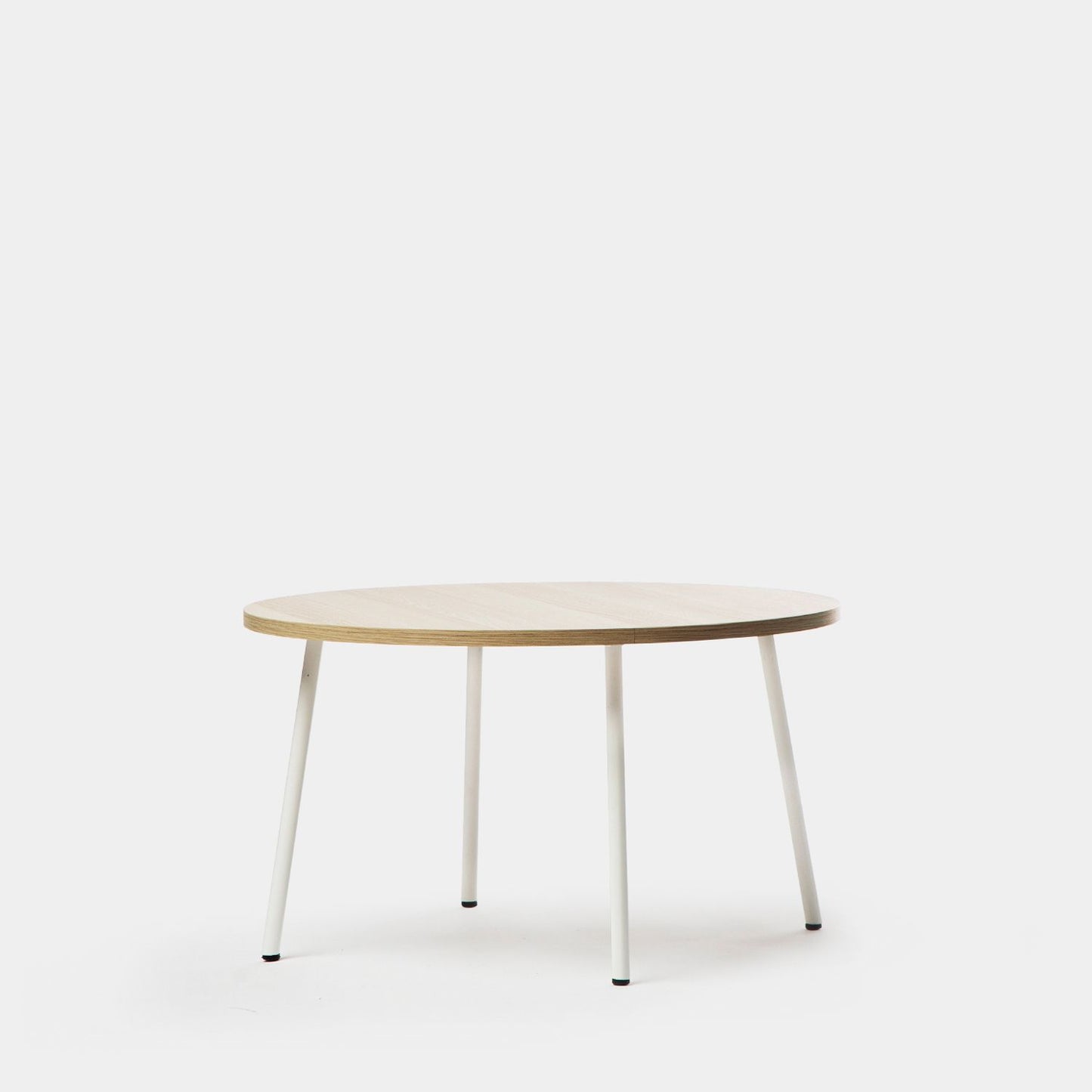 Mesa de centro efecto madera con pata blanca Siena -  Klast