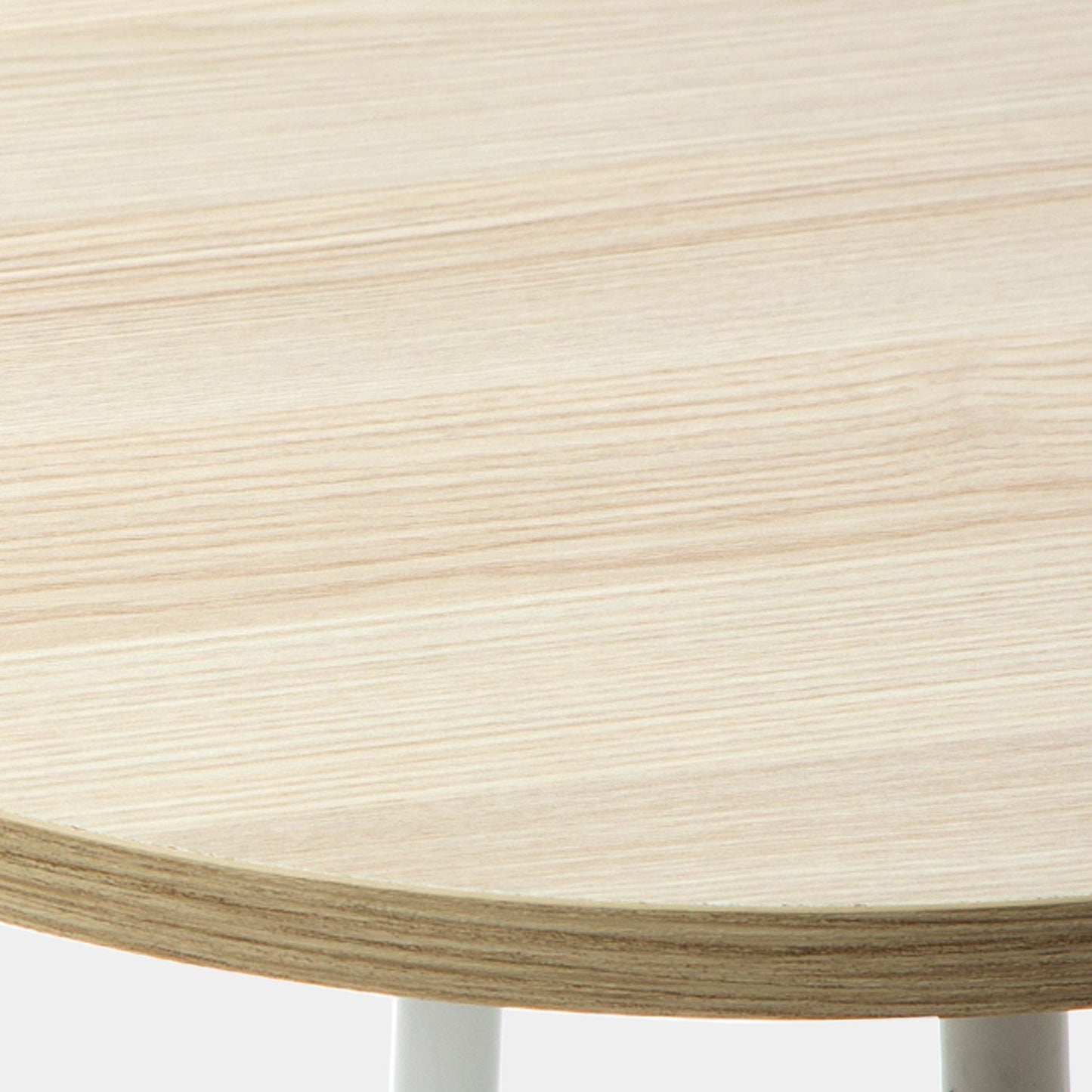 Mesa de centro efecto madera con pata blanca Siena -  Klast