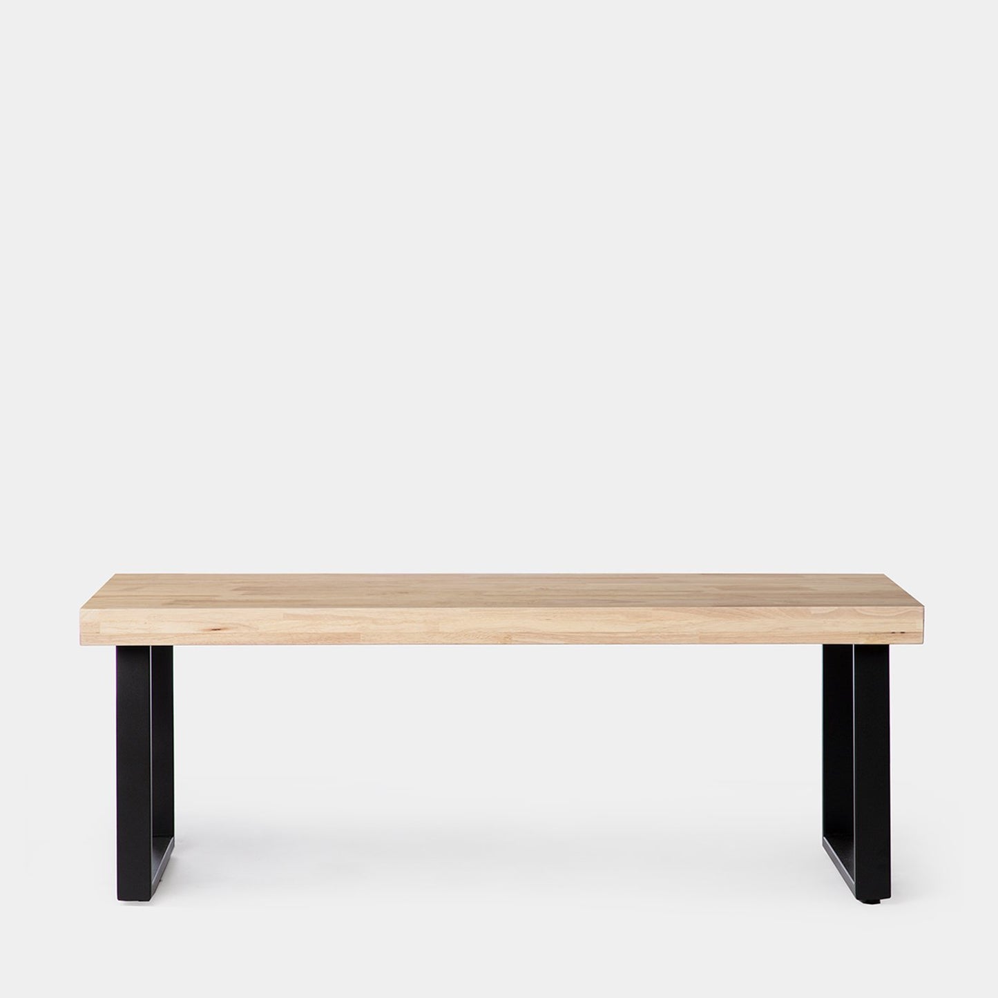 Mesa de centro en madera de roble con pata negra Yanin -  Klast