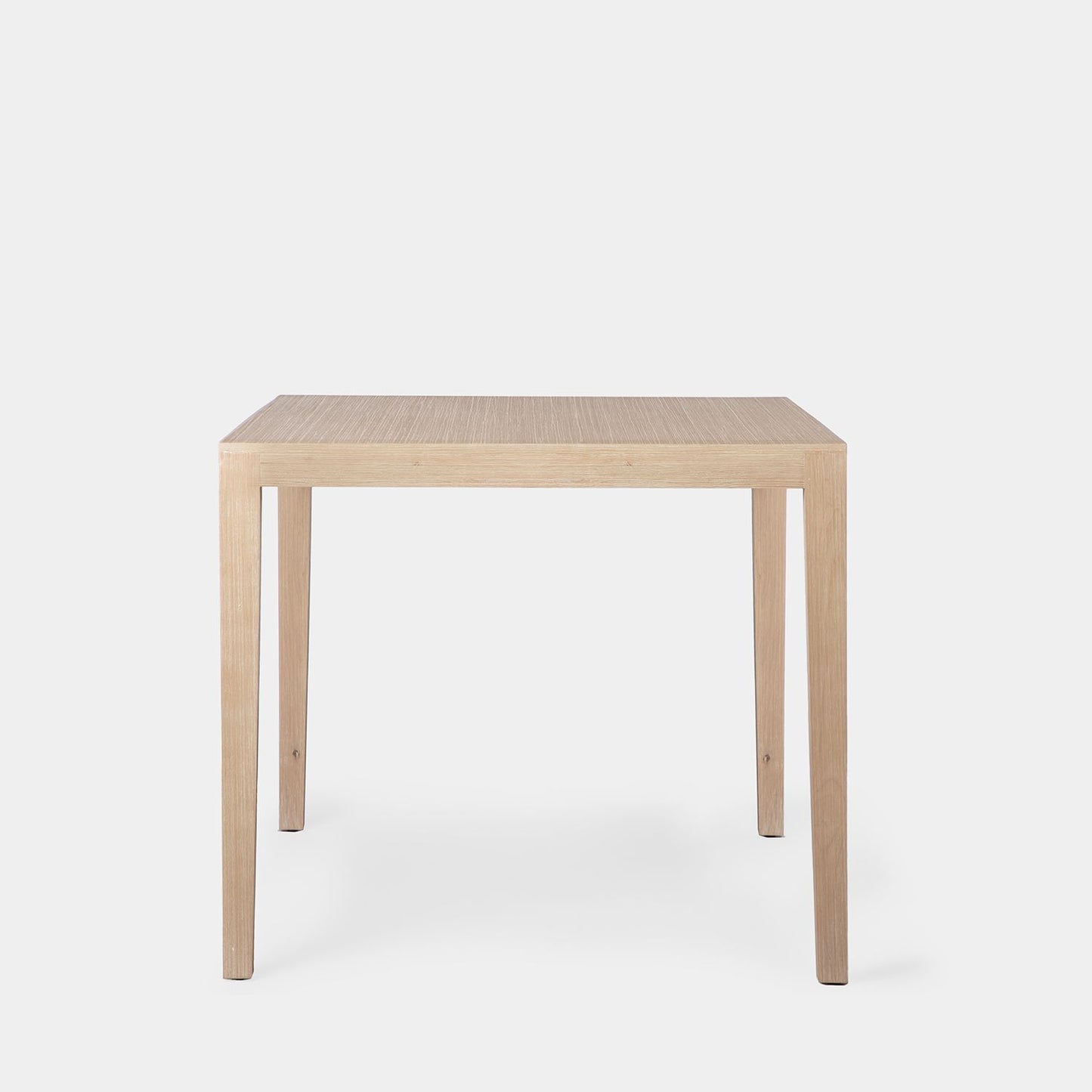 Mesa de comedor rectangular 140 en chapa de pino y madera de abedul Mara -  Klast