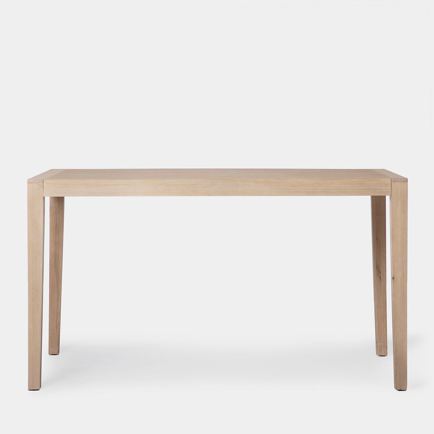 Mesa de comedor rectangular 140 en chapa de pino y madera de abedul Mara -  Klast