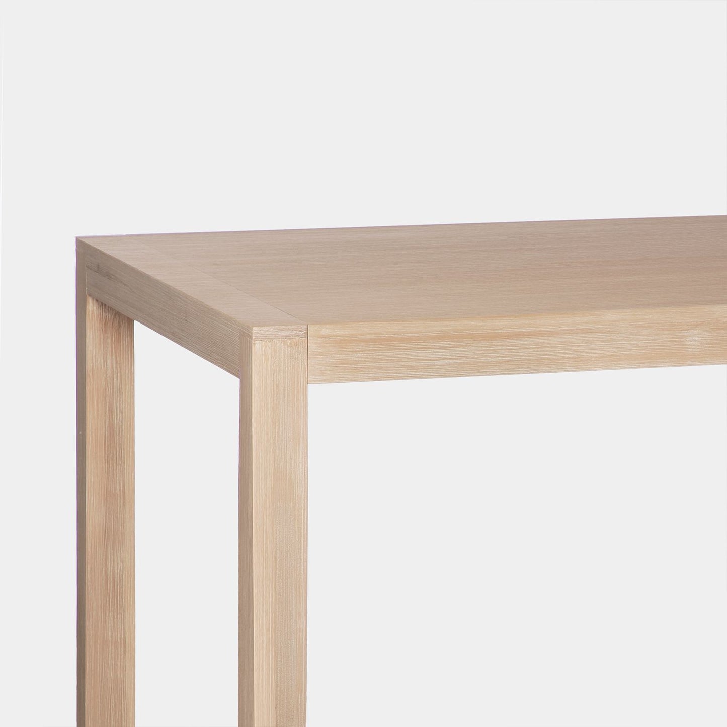 Mesa de comedor rectangular 140 en chapa de pino y madera de abedul Mara -  Klast