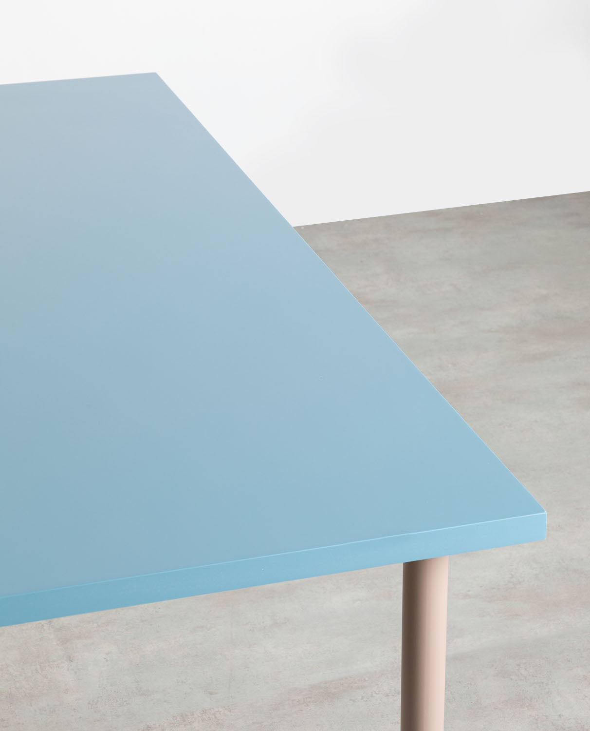 Mesa de Comedor Rectangular (160x80 cm) Cesy Azul Silvery - The Masie