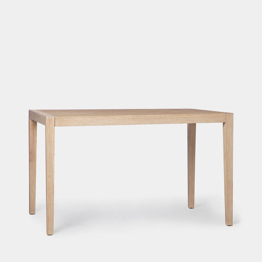 Mesa de comedor rectangular extensible 120/170 en chapa de pino y madera de abedul Mara -  Klast