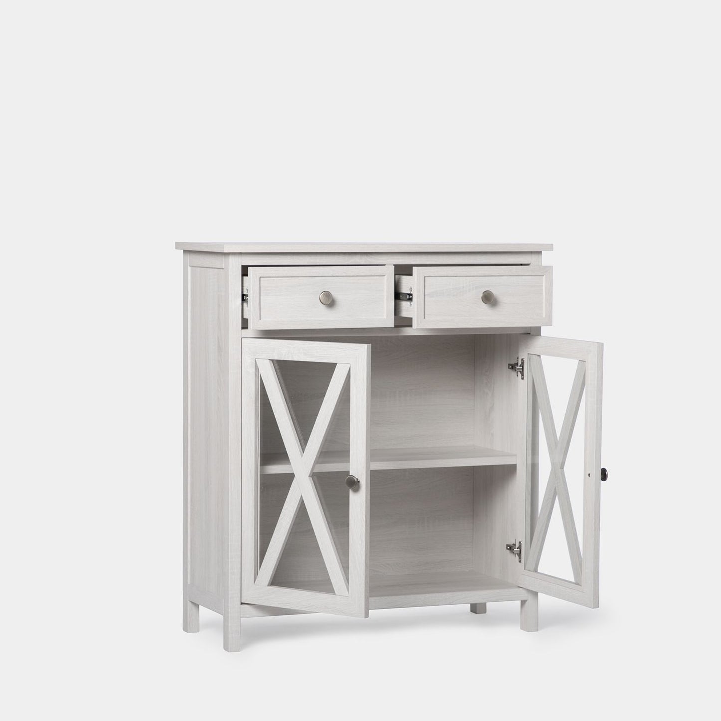Mueble auxiliar en madera color gris Marsella -  Klast