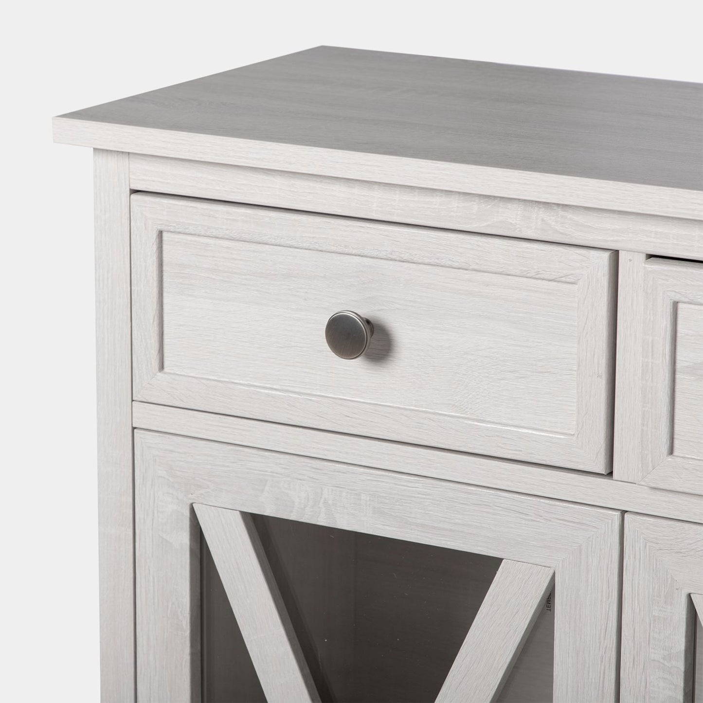 Mueble recibidor en madera color gris Marsella -  Klast