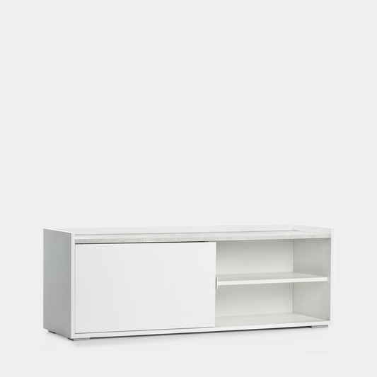 Mueble TV 140 en madera color blanco Siena -  Klast