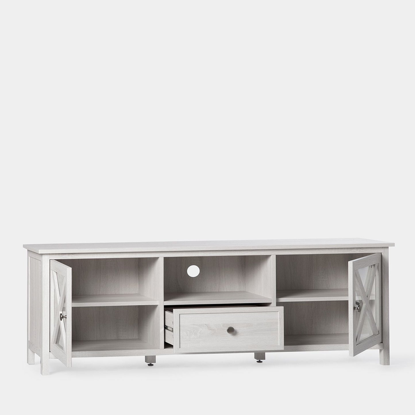 Mueble TV 160 en madera color gris Marsella -  Klast