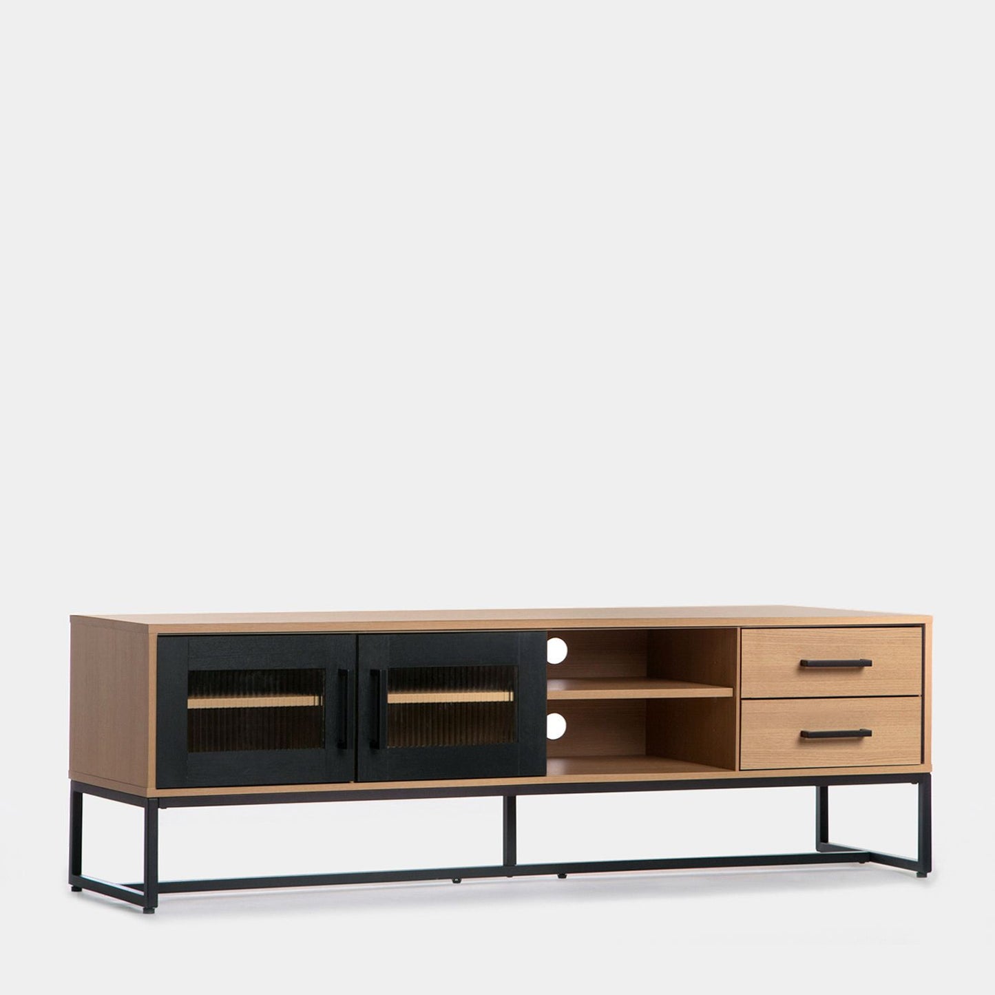 Mueble TV 160 en madera color natural Milan -  Klast