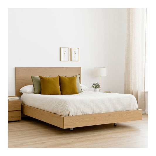 Aro de cama roble personalizable Nude Personalizable - Kenay Home