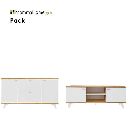 Pack Quiatur aparador + mesa tv - Momma Home