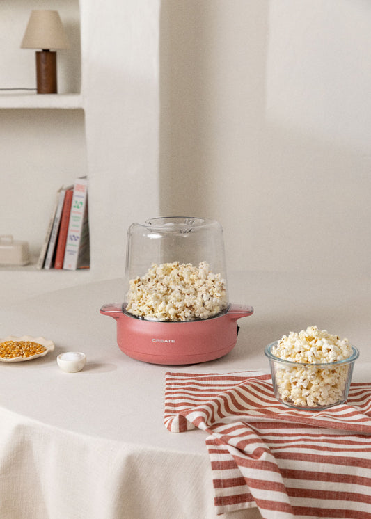 POPCORN MAKER STUDIO - Máquina de palomitas con fundidor de mantequilla