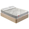 Pack de colchón de muelles Normablock, canapé abatible de color natural y 2 almohadas de visco - ARCE+AP11514+AL - 150x200