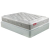 Pack de colchón de muelles ensacados y canapé abatible de color blanco - SLEEP+AP11517 - 160x200
