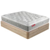 Pack de colchón de muelles ensacados y canapé abatible de color natural - SLEEP+AP11514 - 135x190