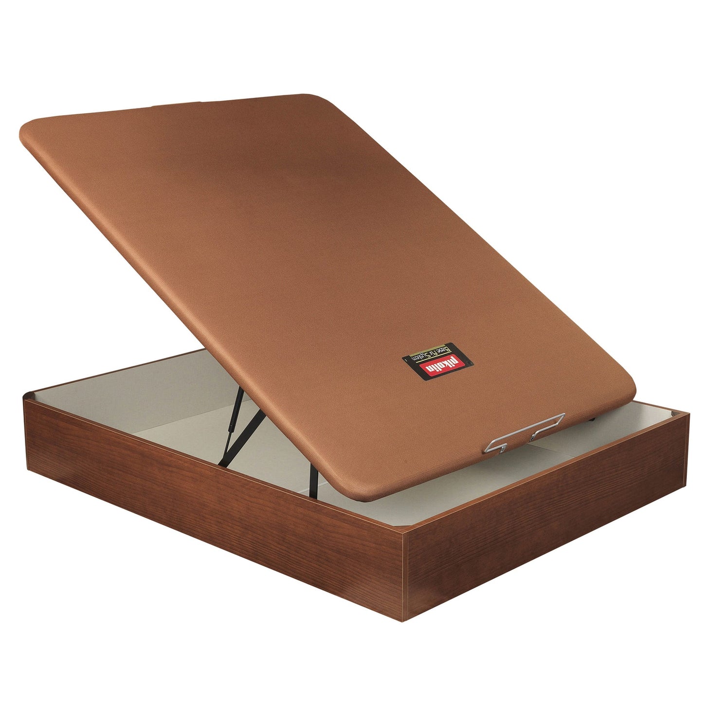 Canapé abatible de madera de color cerezo - NATURBOX CEREZO - 90x182