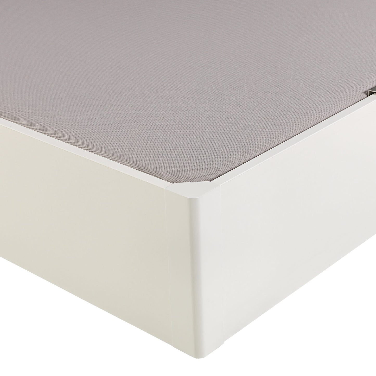 Canapé abatible de madera eléctrico de alta capacidad tapa única de color blanco - DESIGN - 120x182