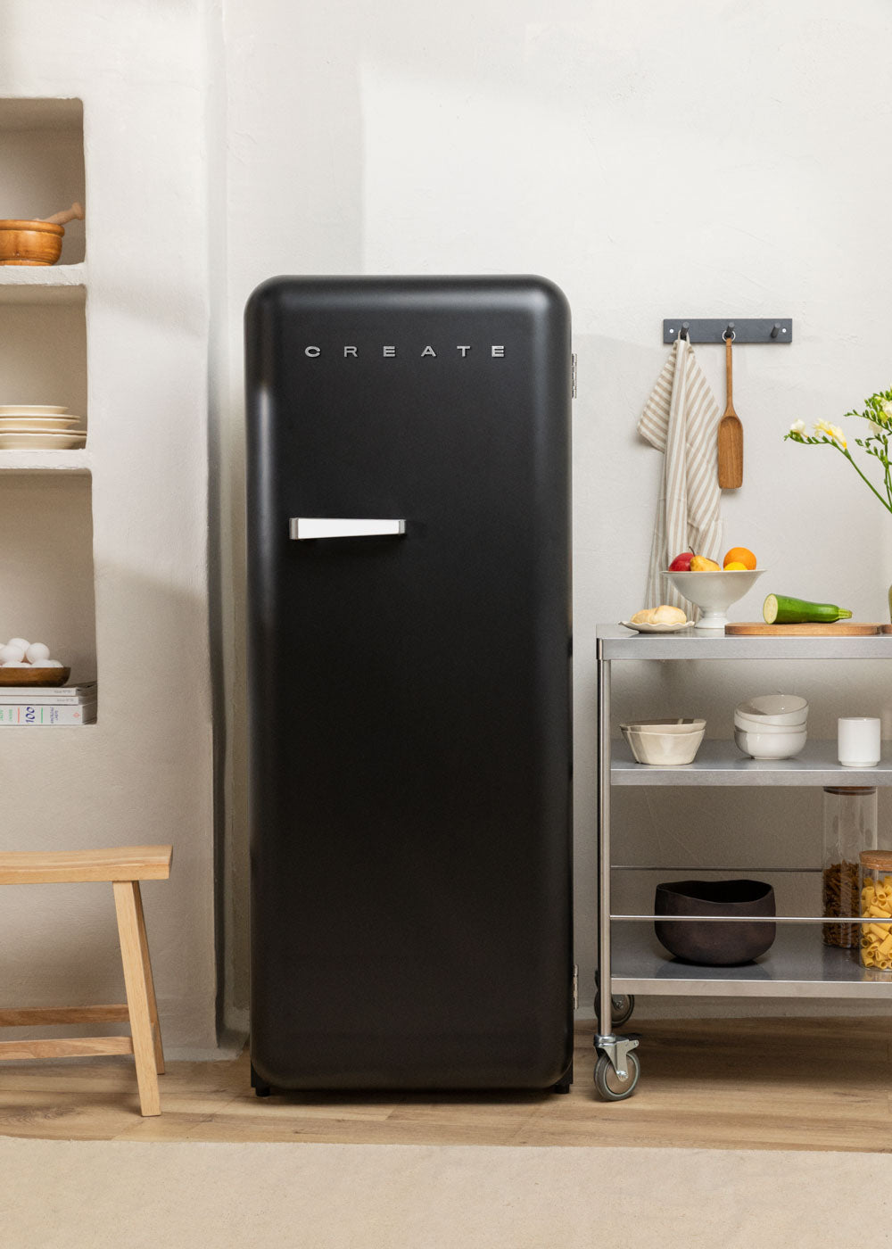 FRIDGE RETRO 281L - Frigorífico de estilo retro