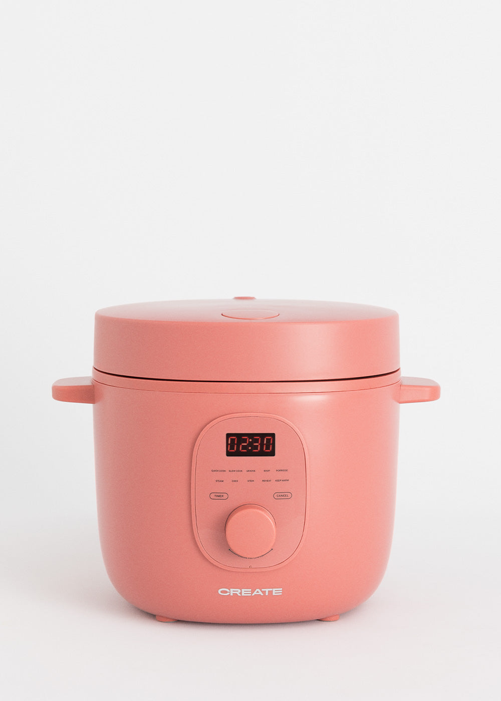 RICE COOKER STUDIO - Arrocera eléctrica de 2L con cesta vaporera