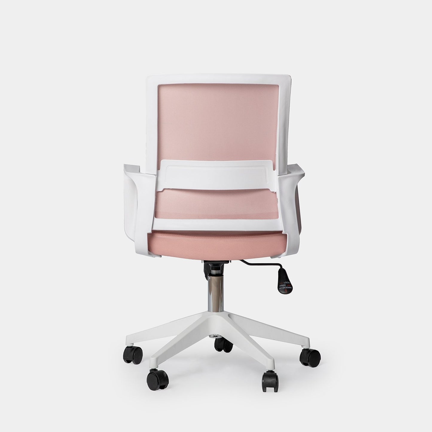 Silla de escritorio rosa Sayla -  Klast