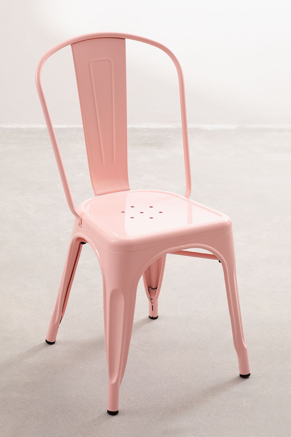 Silla Apilable LIX Rosa Cuarzo -  SKLUM