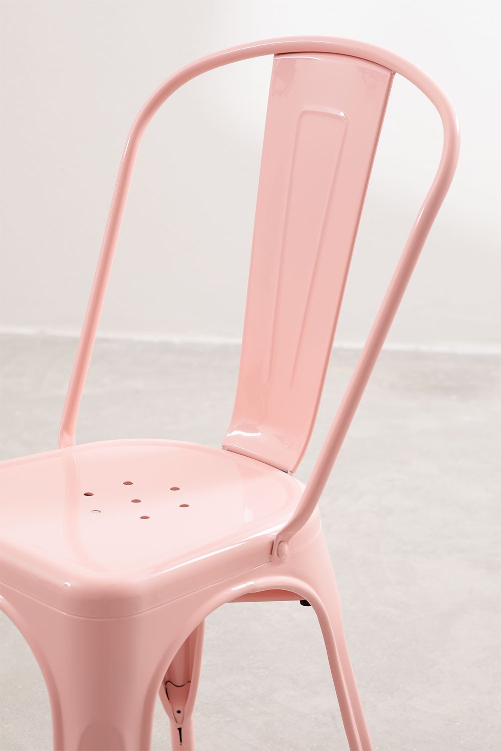 Silla Apilable LIX Rosa Cuarzo -  SKLUM