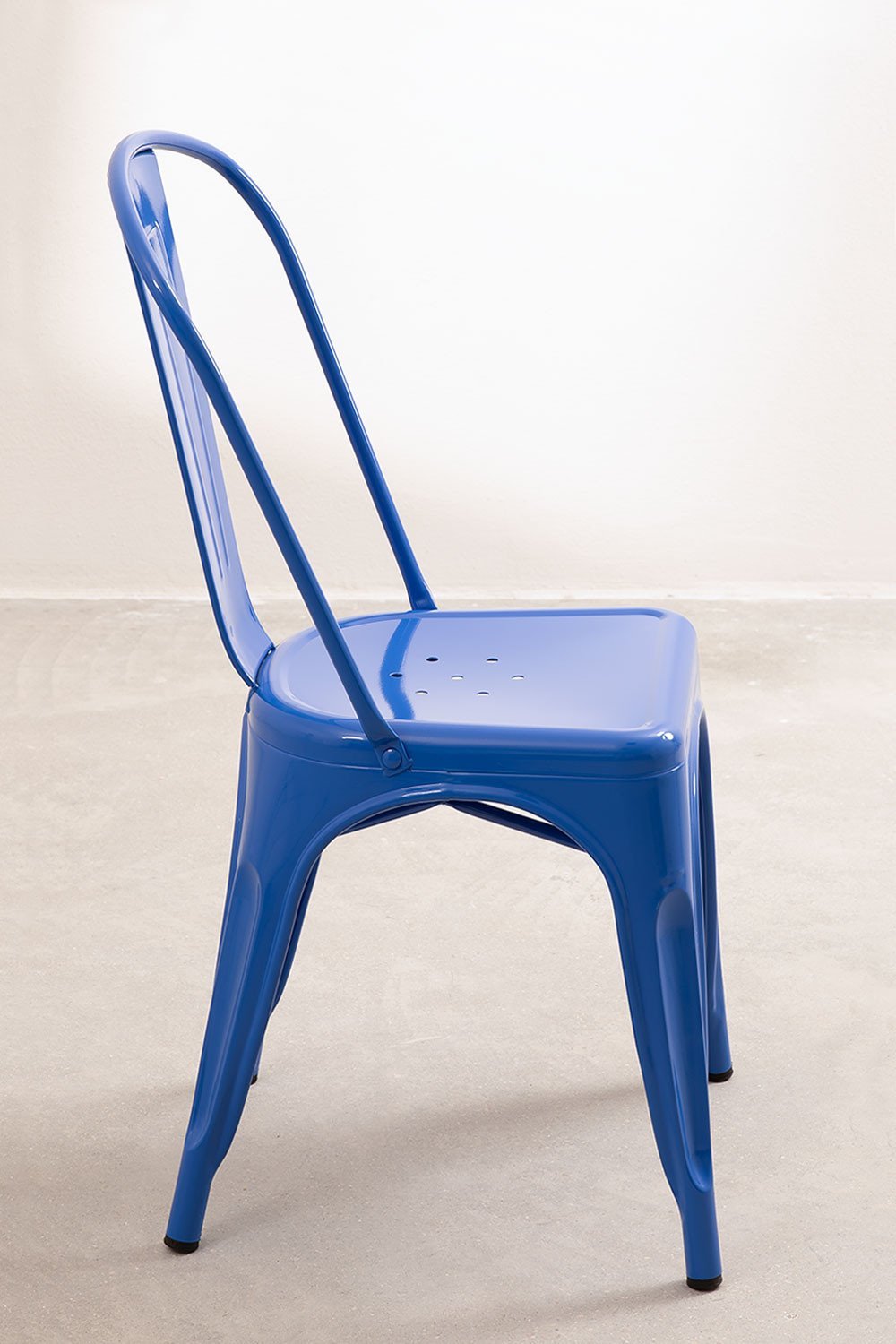 Silla Apilable LIX Azul Lapislázuli -  SKLUM