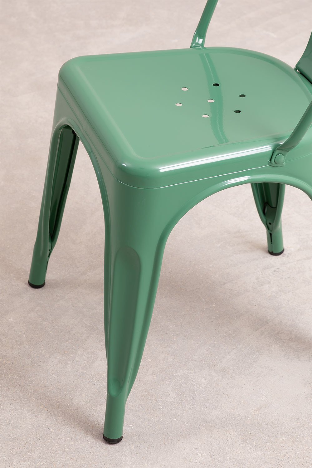 Silla Apilable LIX Verde Col -  SKLUM