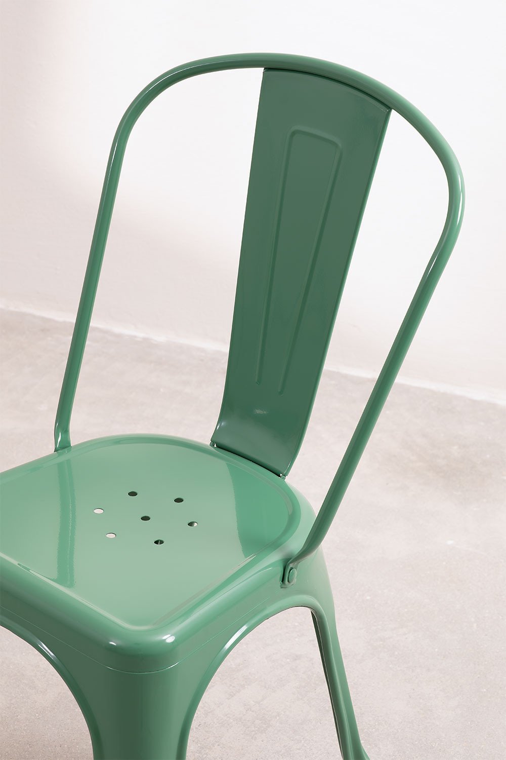 Silla Apilable LIX Verde Col -  SKLUM