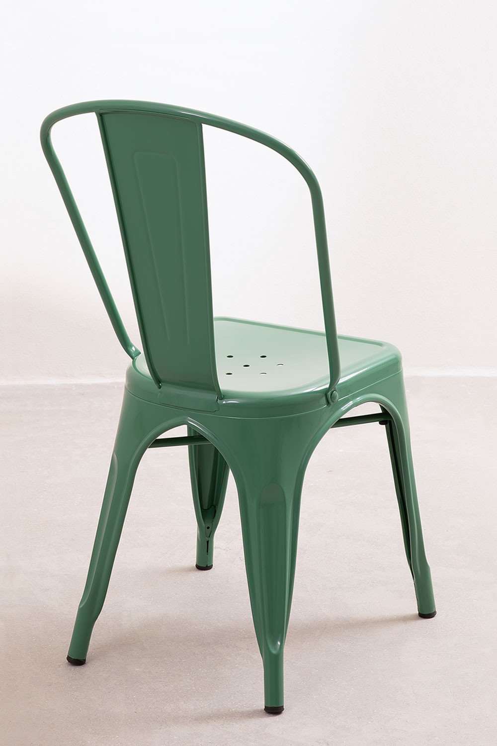 Silla Apilable LIX Verde Col -  SKLUM