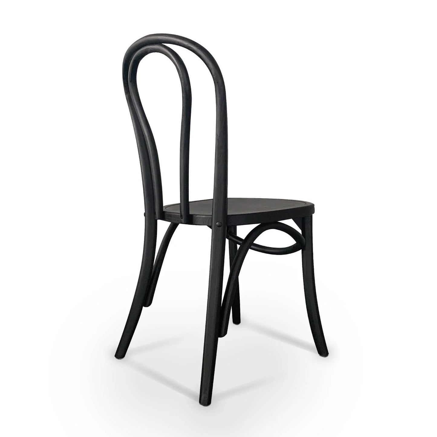 Lúzete - Silla Madera De Abedul Negro Akira