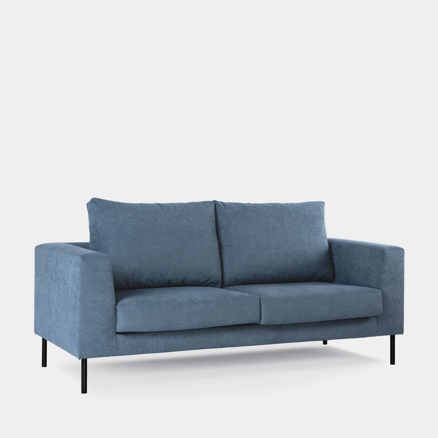 Sofá de 3 plazas azul Emma -  Klast