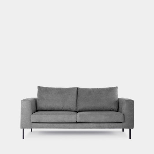 Sofá de 3 plazas gris Emma -  Klast