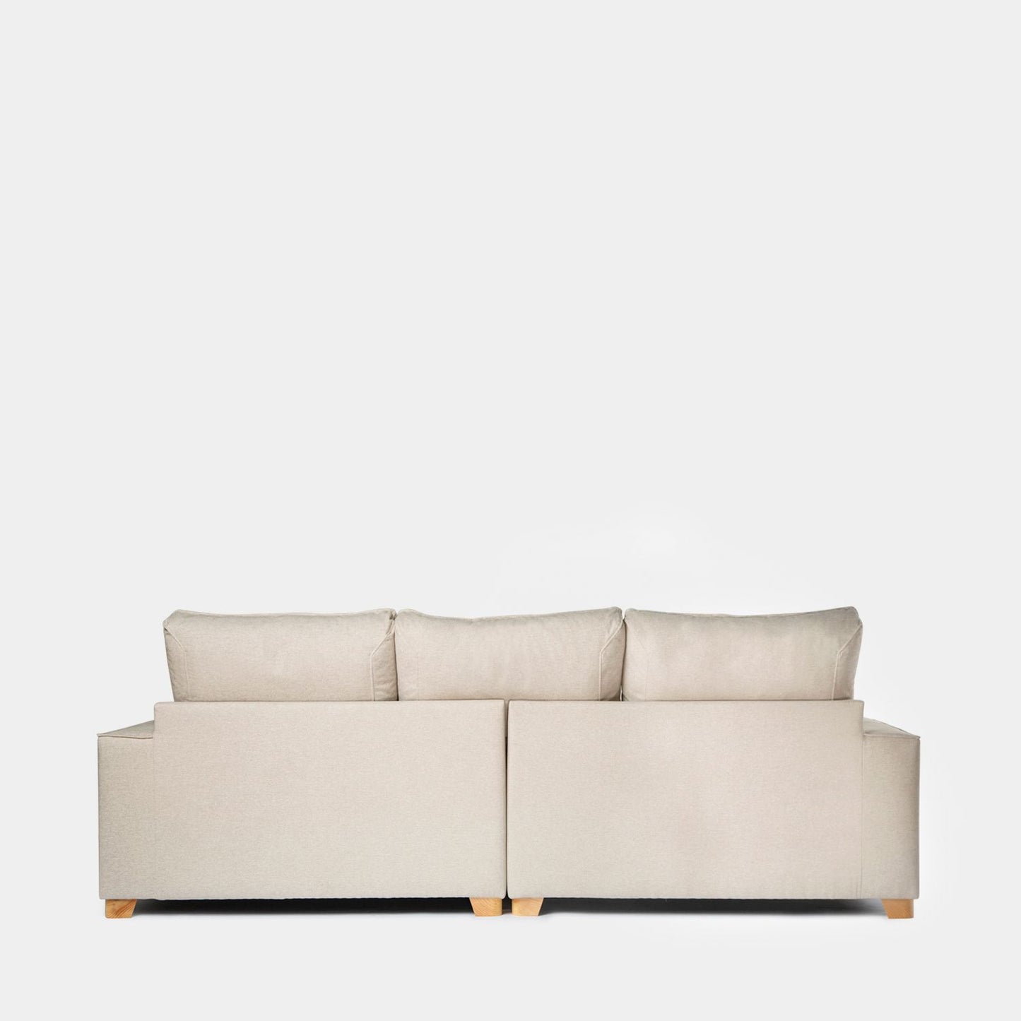 Sofá modular de 3 plazas beige Grace -  Klast