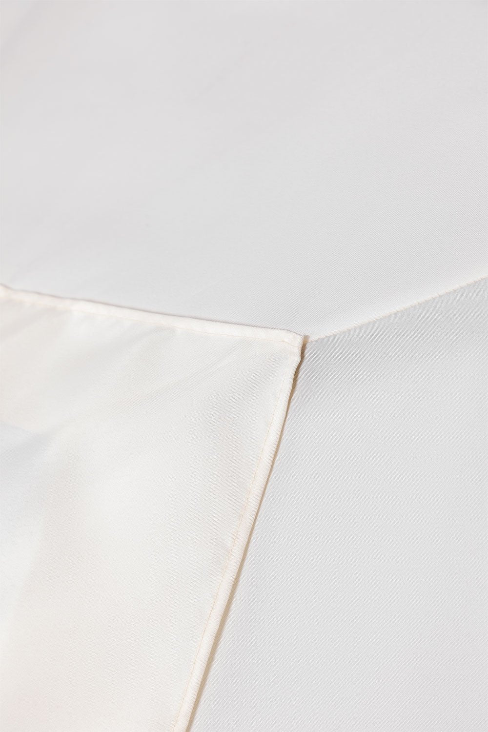 Sombrilla en Tela y Acero (200x300 cm) Itzal Blanco Gardenia -  SKLUM