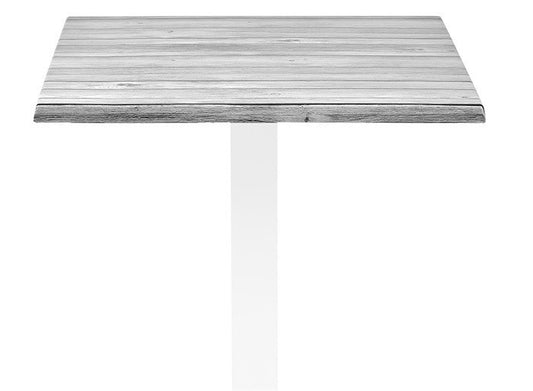 Tablero de mesa Werzalit Alemania, ANTIQUE WHITE 202, 80 x 80 cms* - SDM