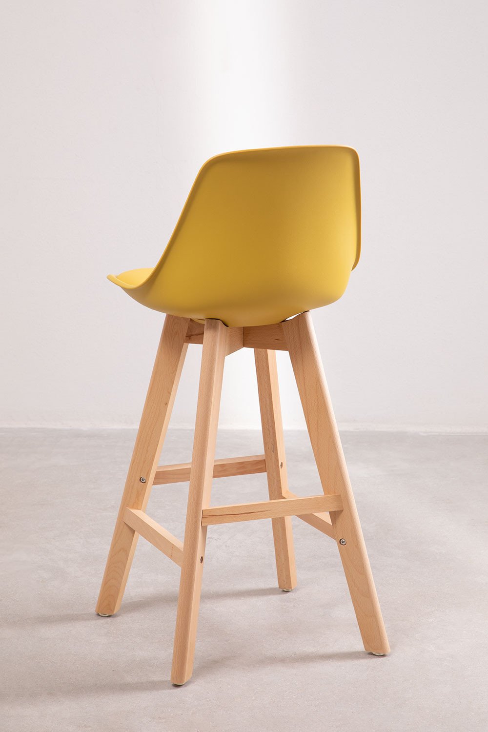 Taburete Alto Nordic Edition ↑65 cm Amarillo Curri -  SKLUM