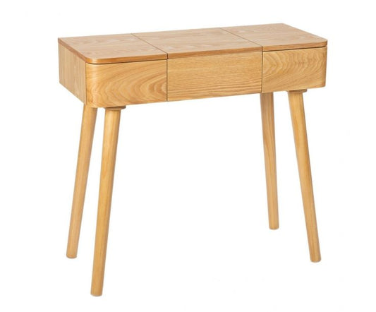 Tocador escritorio nórdico de madera - Andrea House
