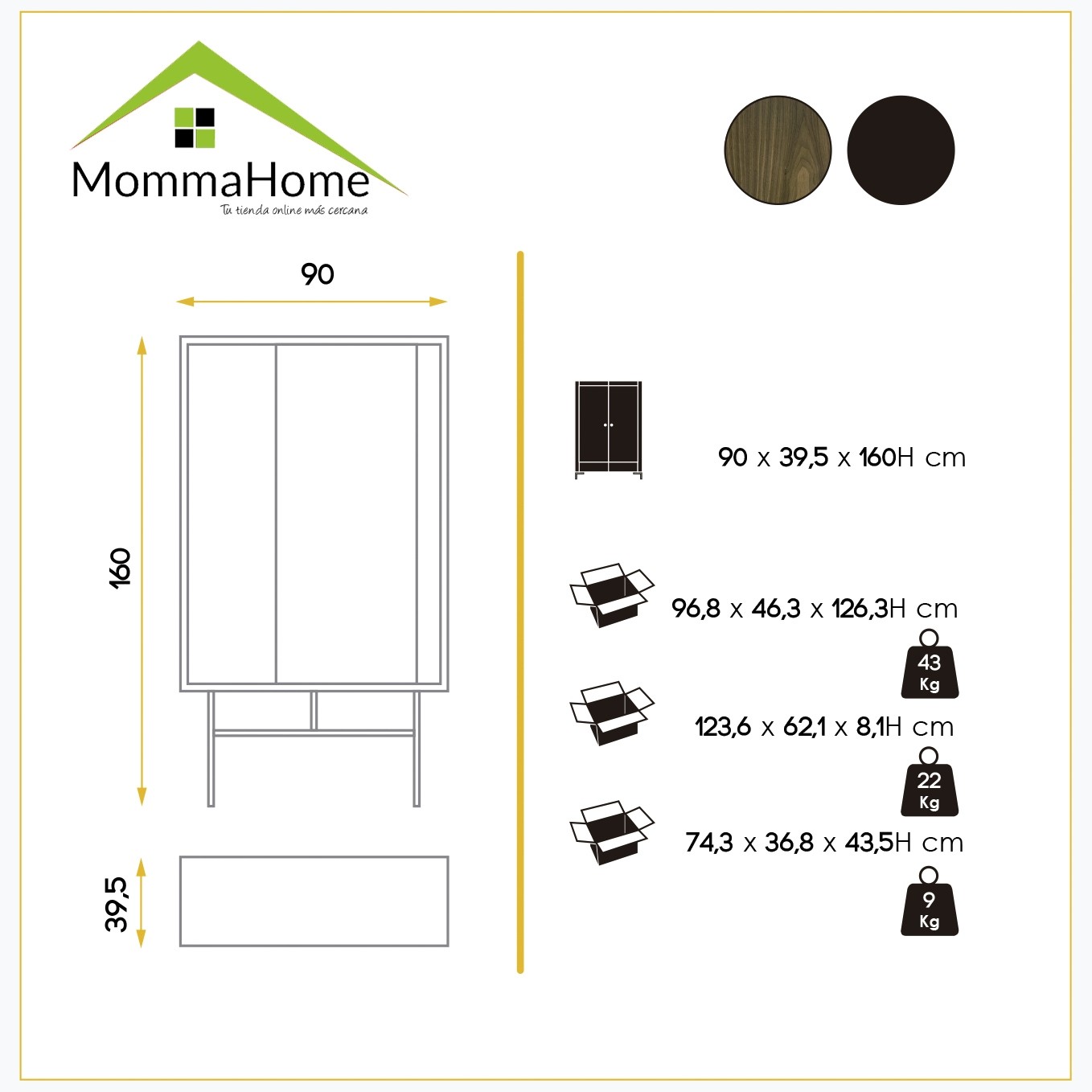 Vitrina mod. Vorac - Momma Home