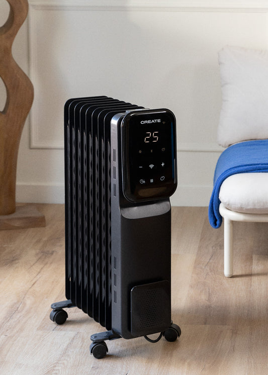 WARM CONNECT 2000W - Radiador de aceite eléctrico con WiFi