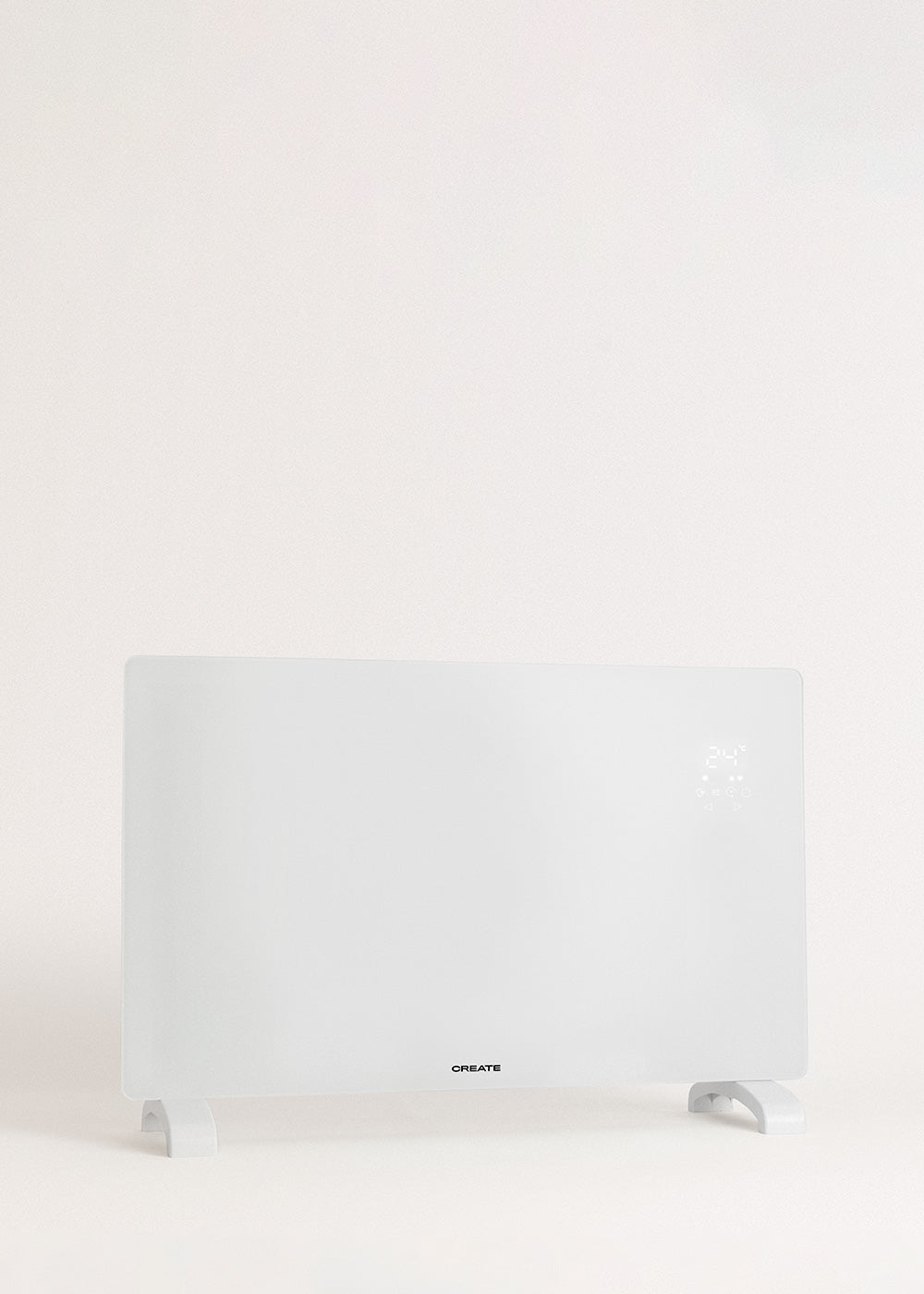 WARM CRYSTAL 2000W - Convector eléctrico de cristal con WiFi